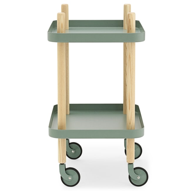 Normann Copenhagen block bord dusty green | Ting Normann Copenhagen block bord dusty green | Ting