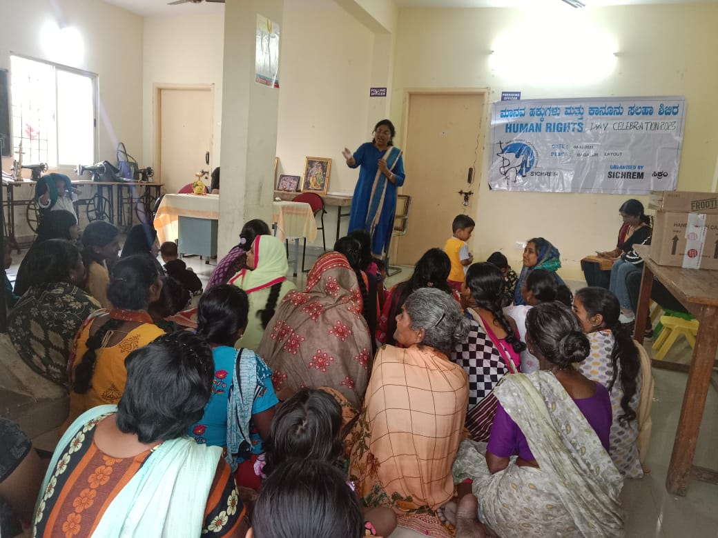 Human Rights Day Celebration at Bhagalur Layout by Legal Team - 2023