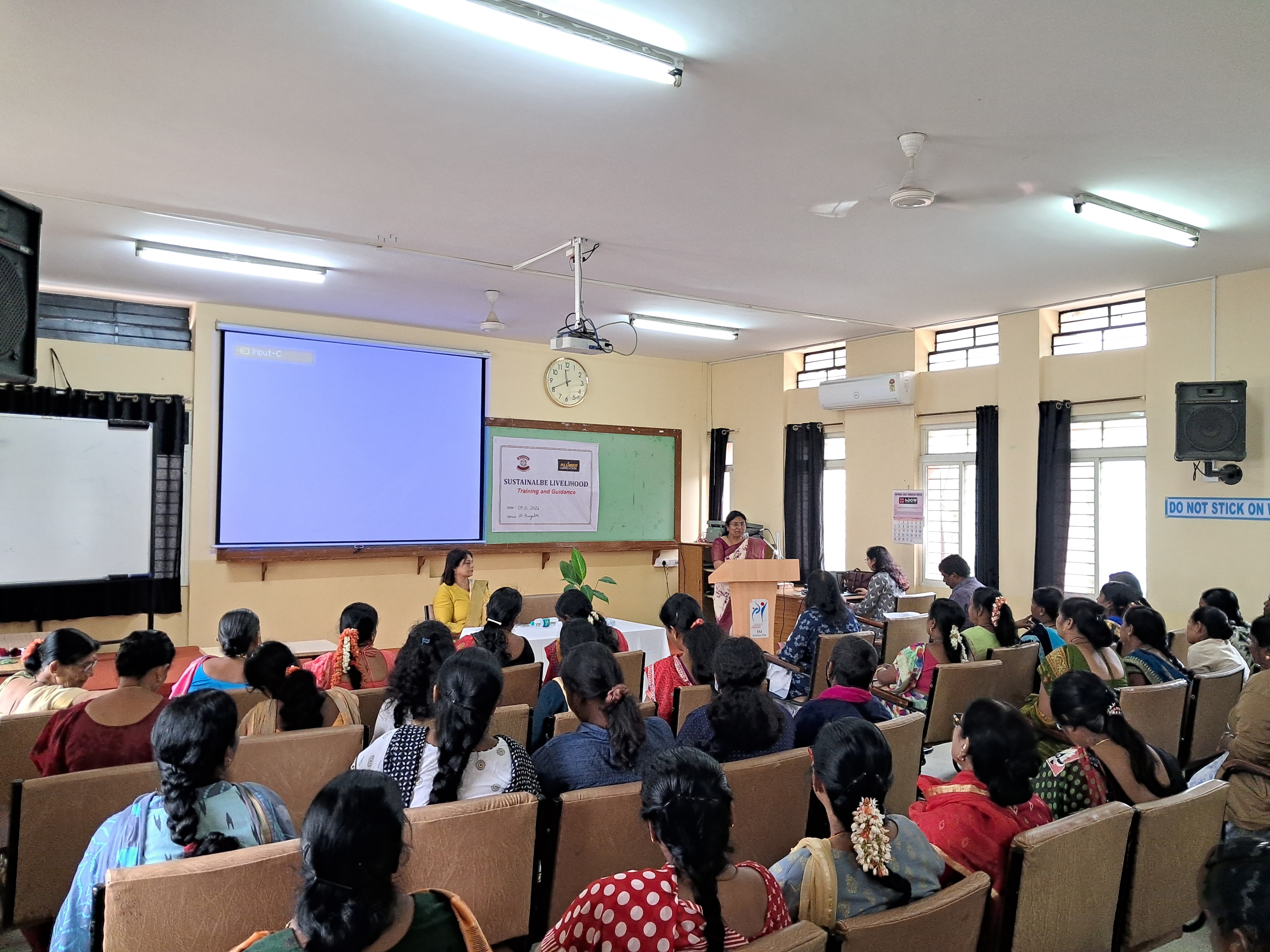 SUSTAINABLE LIVELIHOOD TRAINING AND GUIDANCE FOR WOMEN MICRO ENTREPRENEUR AT ISI