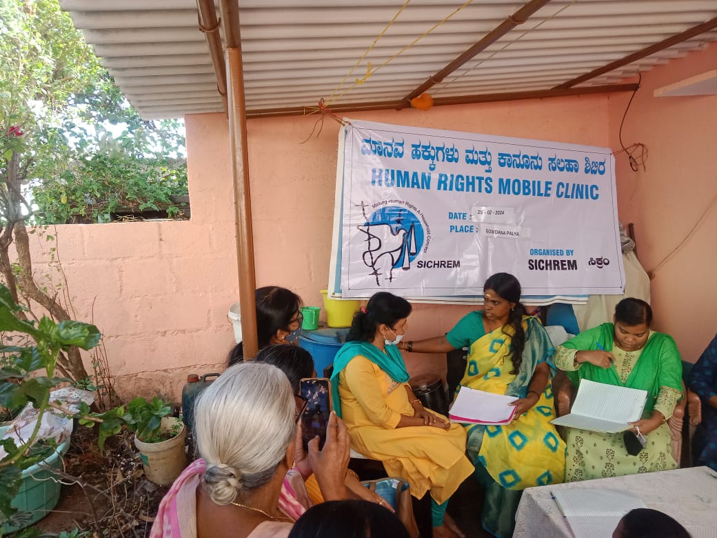 Human Rights Mobile Legal Clinic - Gowdanapalya