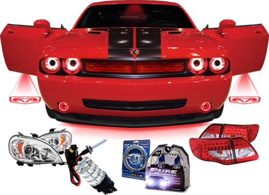 Custom Automotive Lighting Installation + Car Accessories