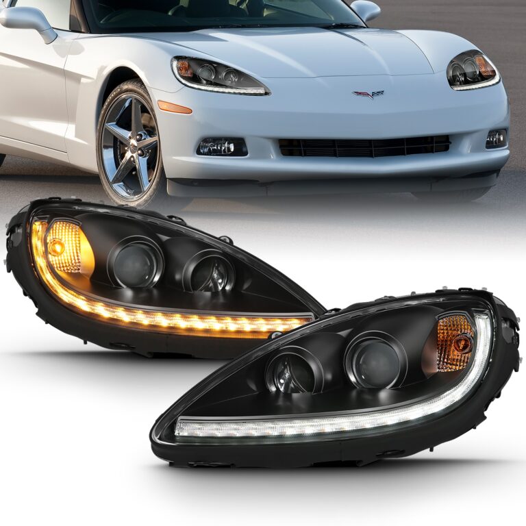 Anzo USA 121553 Projector Headlight Set w/Halo 121553 - Tint World