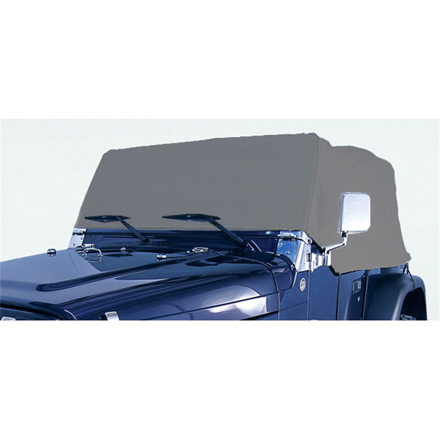 Rugged Ridge Weather-Lite Cab Cover; 76-06 Jeep CJ/Wrangler YJ/TJ - Tint  World