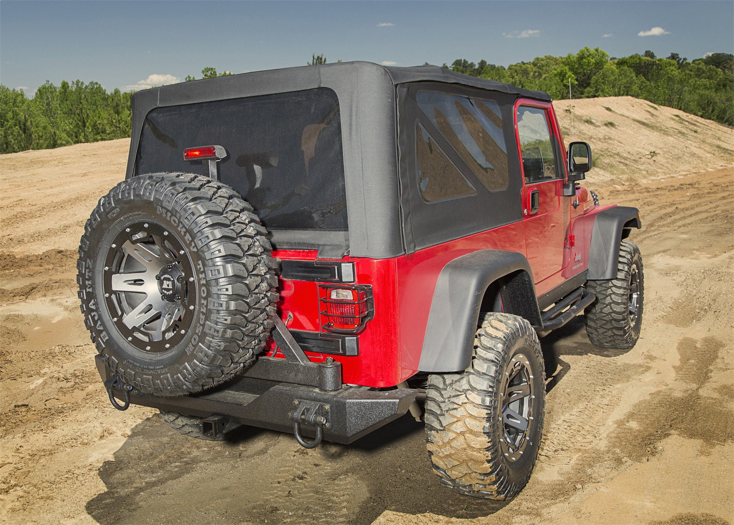 Rugged Ridge Montana Soft Top, Black Diamond; 97-06 Jeep Wrangler Unlimited  LJ - Tint World