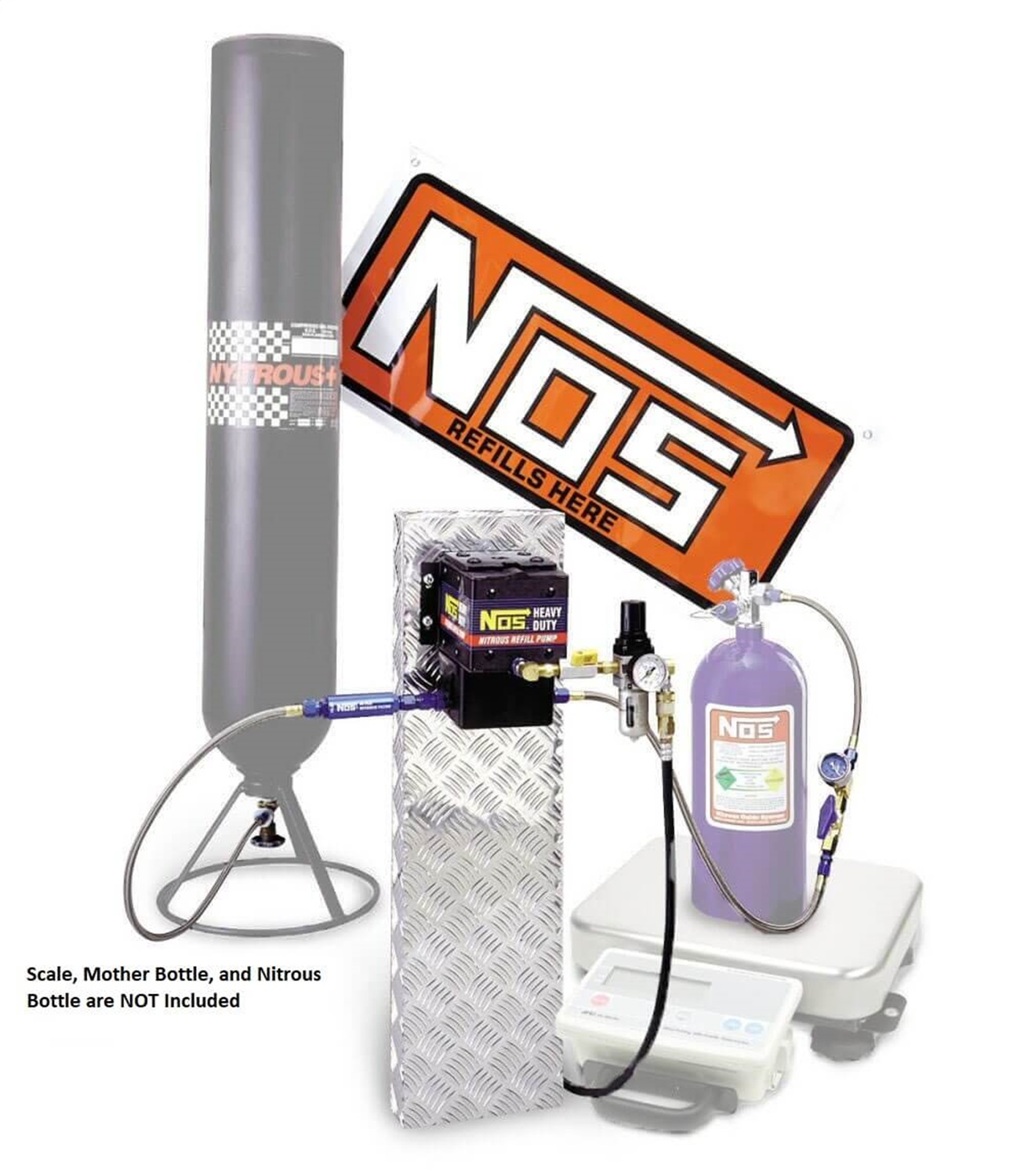 NOS 14251NOS Nitrous Refill Station Transfer Pump Kit 14251NOS Tint World