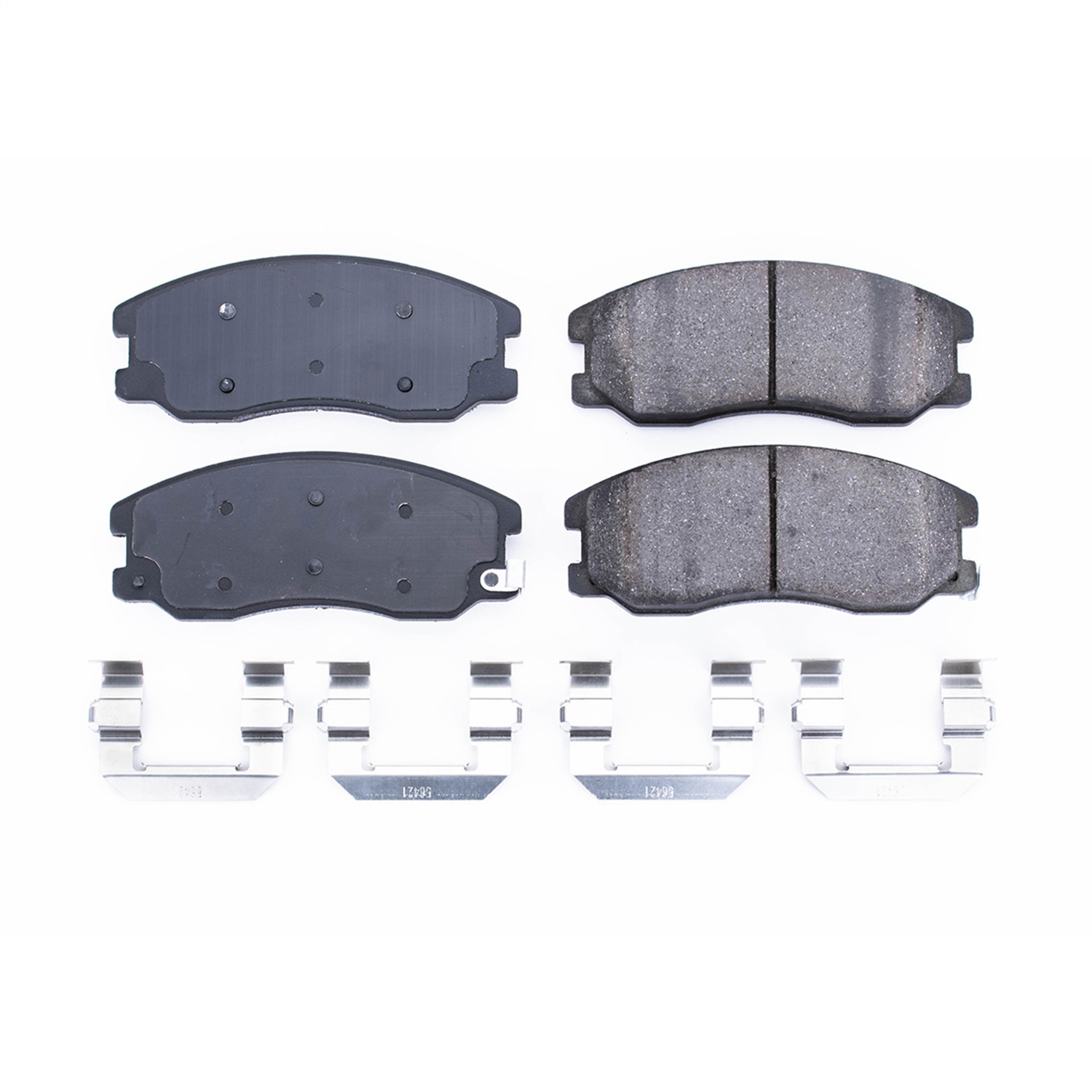 Power Stop 17-1264 Z17 Evolution Plus Premium Ceramic Brake Pads w 
