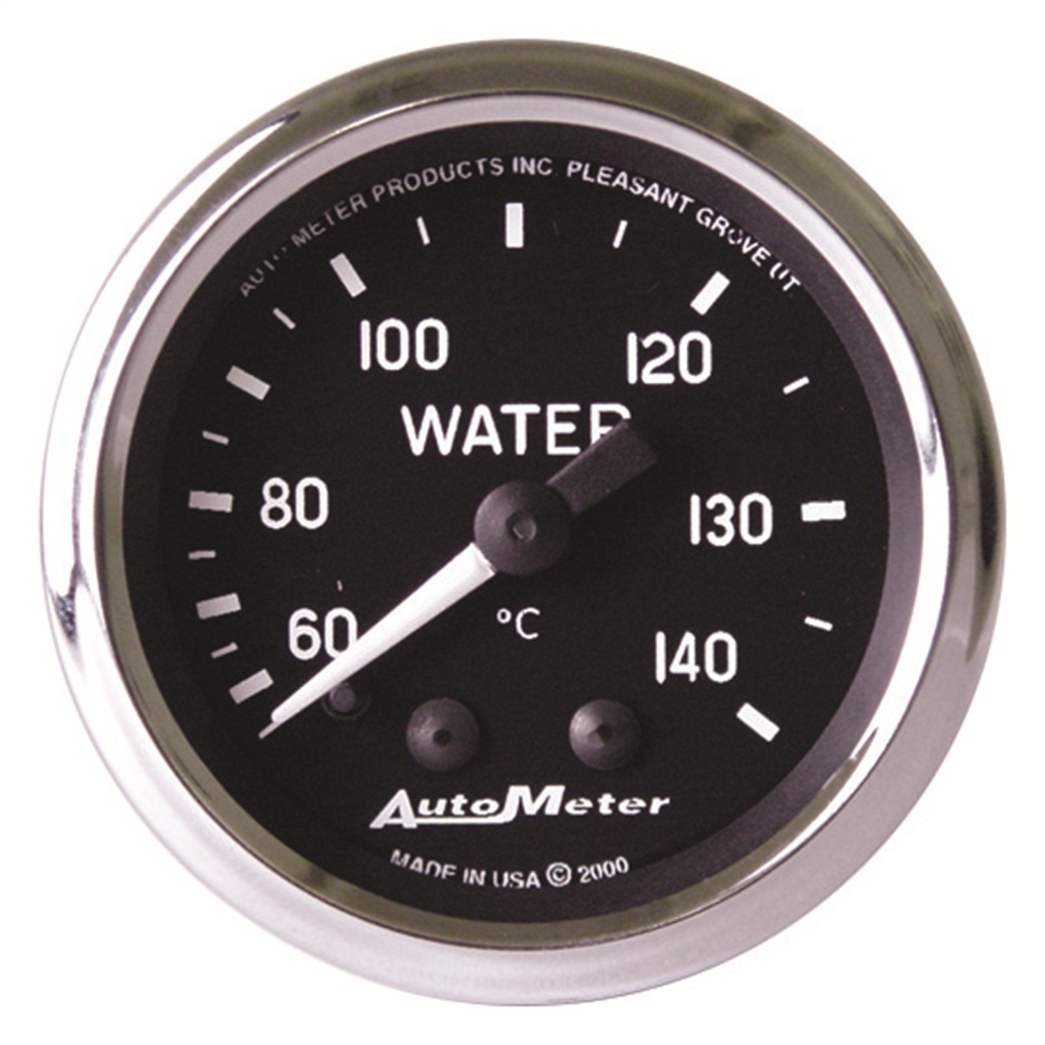 AutoMeter GAUGE, WATER TEMP, 2 1/16" , 60140 Degrees C, MECHANICAL