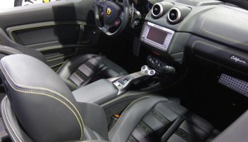 ferrari design car auto interior