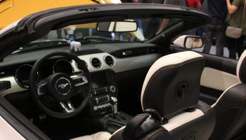 Convertible Car with Light Interior