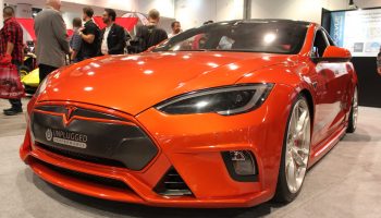 Orange Front of Car