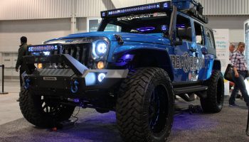 Blue Jeep