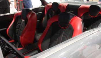 Red and Black Car Seats