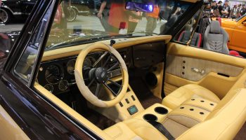 interior custom leather car