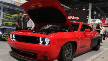 showroom red dodge charger fast car