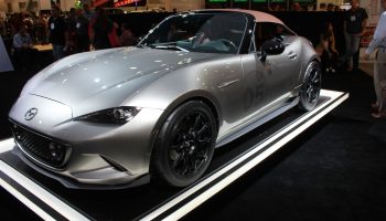 Silver Car with Soft Top