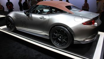 Silver Car with Soft Top
