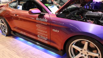 Orange Car with Underlight
