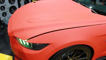 Red Car Hood