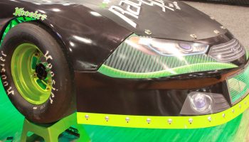 Green Race Car