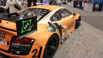 Orange Race Car
