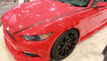 Red Car Hood