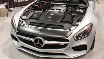 Silver Mercedes Benz