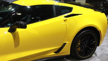 Yellow Porsche Side