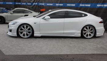 White Car Side