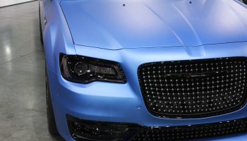 Blue Car Grill