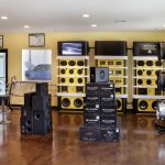 Products with Speakers in Showroom