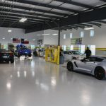 Tint World Garage with Pearl Floor