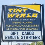 Tint World Sign