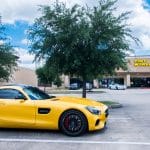 Katy, TX Grand Opening Yellow Benz