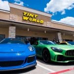 Green and Blue Benz