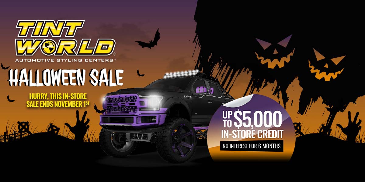 Tint World Halloween Sale 2021 Big Savings on Services & More!