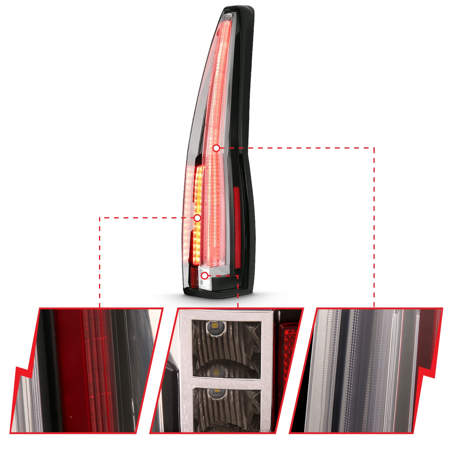 Anzo USA 311296 Tail Light Assembly 311296 - Tint World Anzo USA 311296 Tail Light Assembly 311296 - Tint World