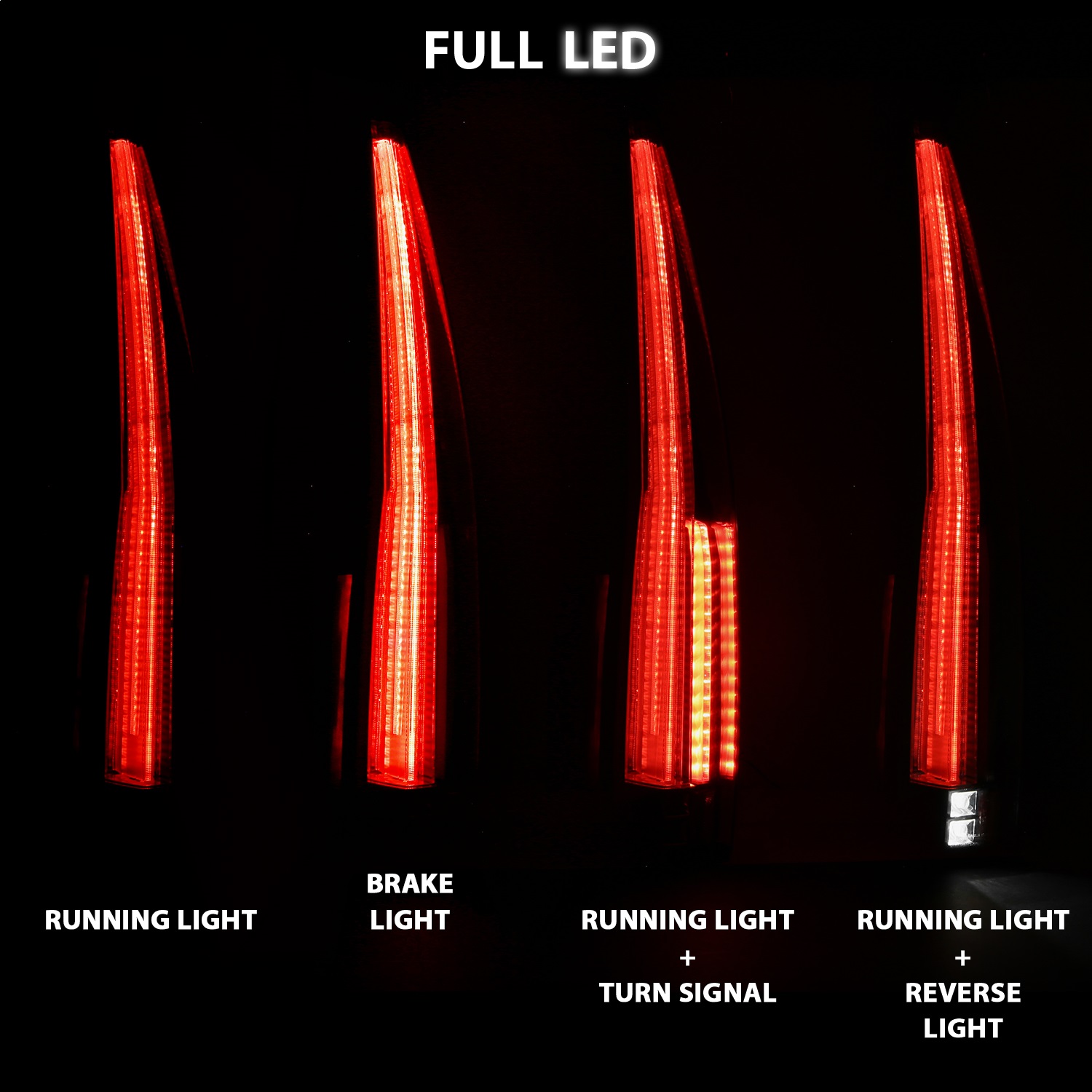 Anzo USA 311296 Tail Light Assembly 311296 - Tint World Anzo USA 311296 Tail Light Assembly 311296 - Tint World