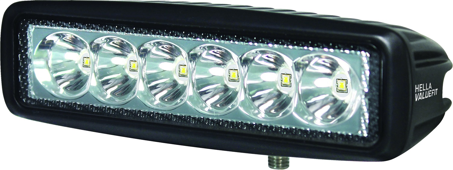 Hella 357203011 Hella ValueFit Off-Road Mini Light Bar 6 LED 357203011 -  Tint World