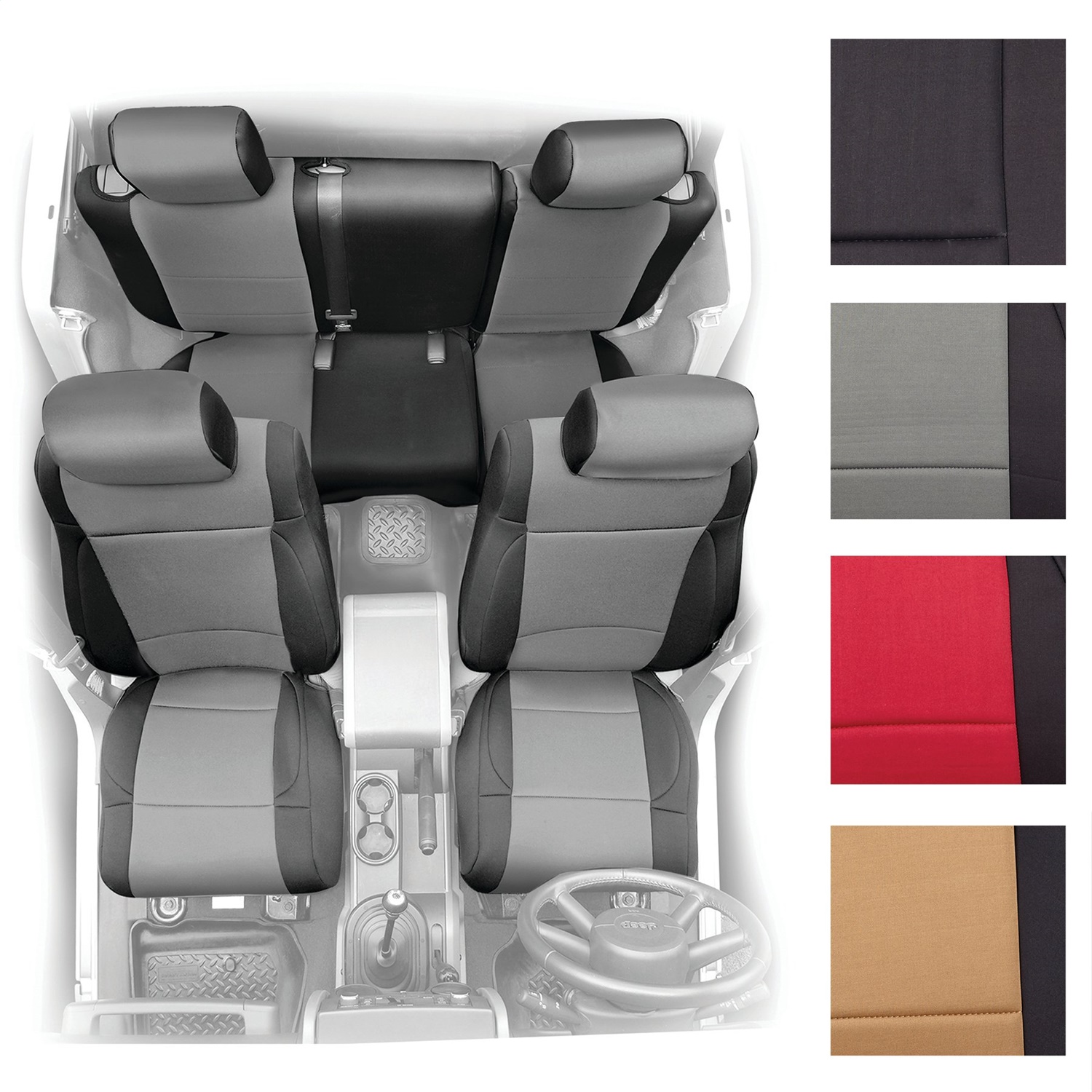 Smittybilt 471430 Neoprene Seat Cover 471430 - Tint World Smittybilt 471430 Neoprene Seat Cover 471430 - Tint World