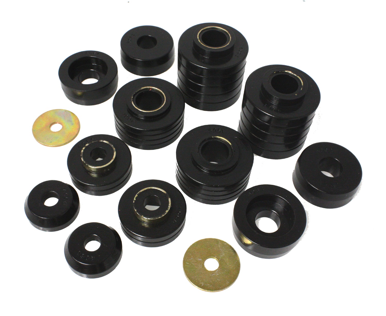 Energy Suspension 83-04 GM S-10/S-15 PU 2WD/4WD Black Body (Cab) Mount Set