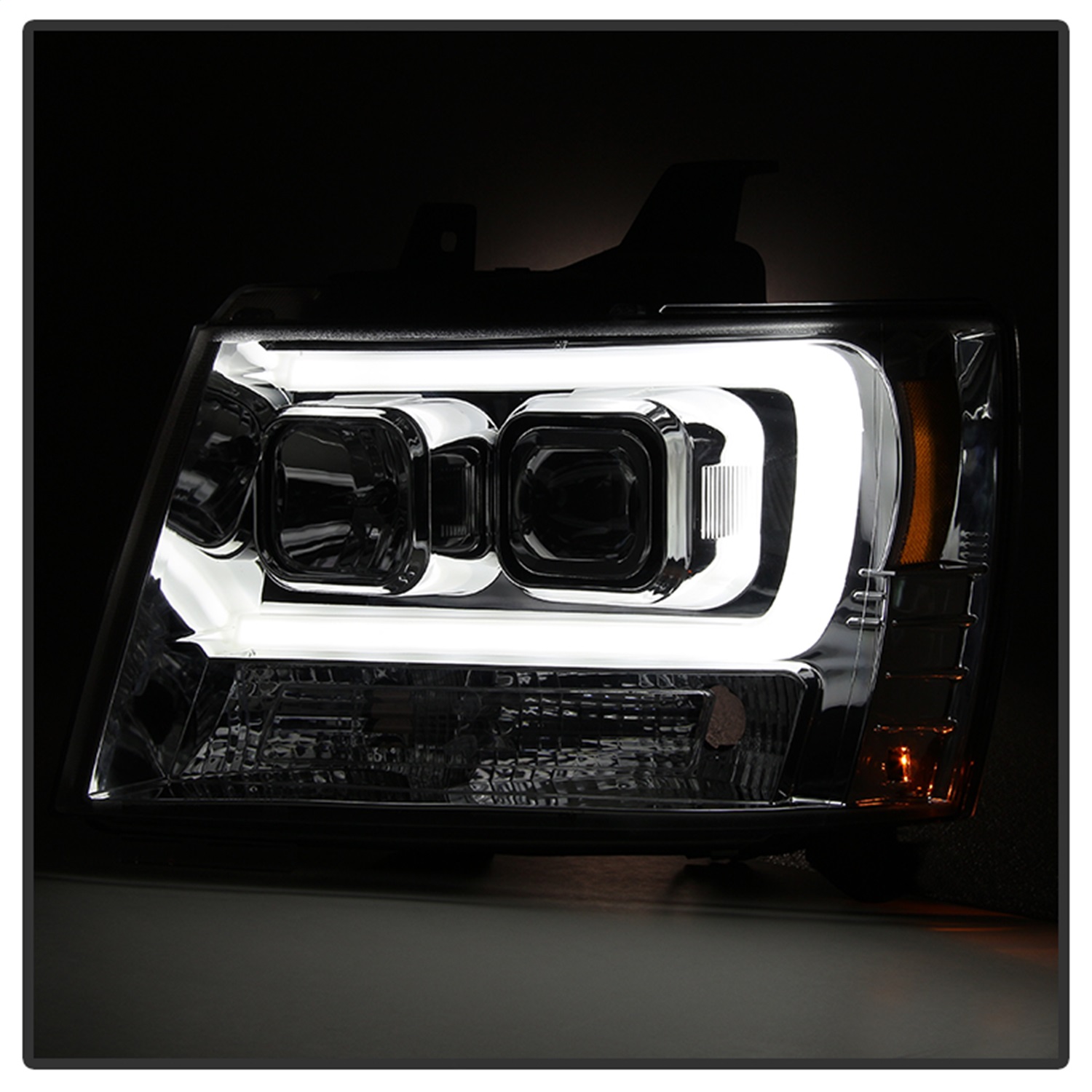 Spyder Auto 5082572 DRL LED Projector Headlights 5082572 - Tint World