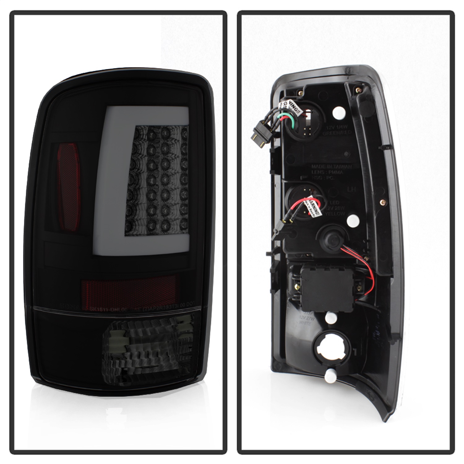 Spyder cheap tail lights
