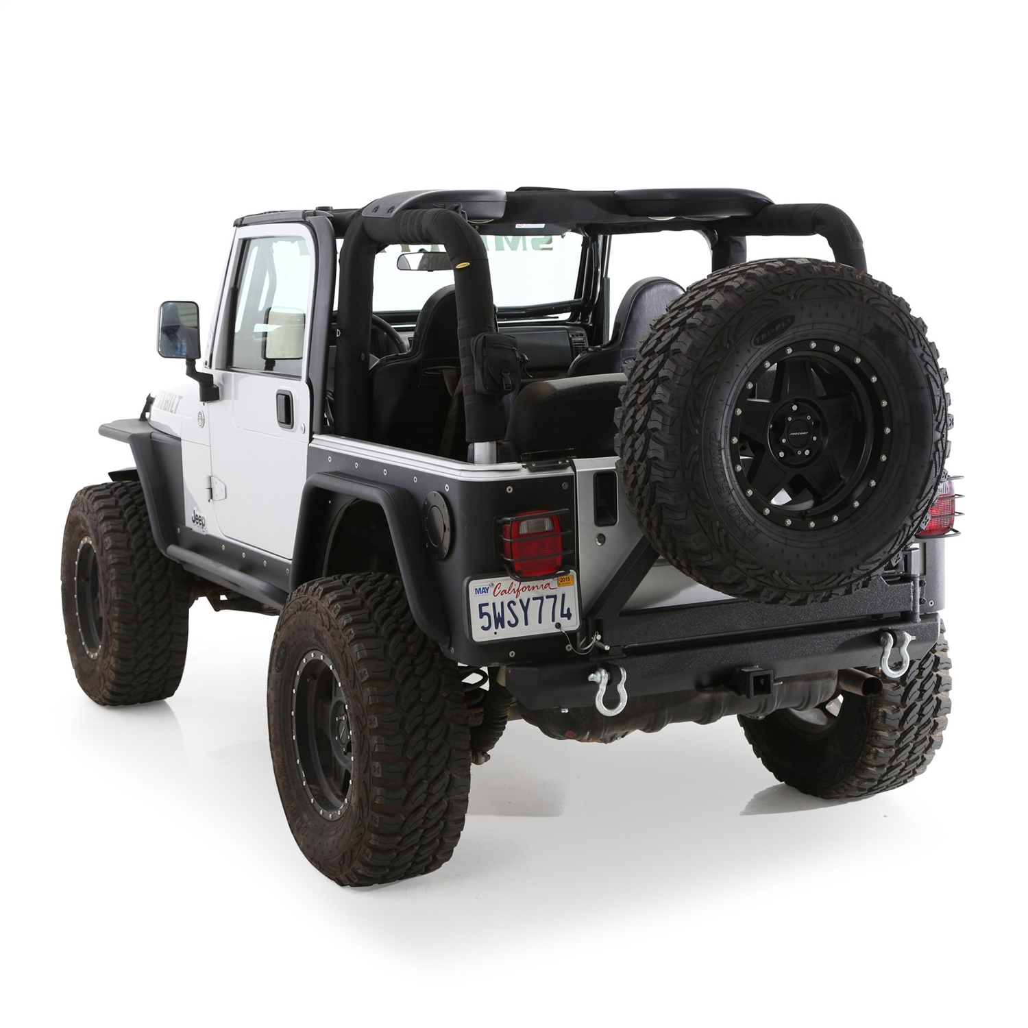 Smittybilt 97 - 02 Jeep Wrangler TJ Replacement MOLLE Sport Bar Cover Kit -  Tint World