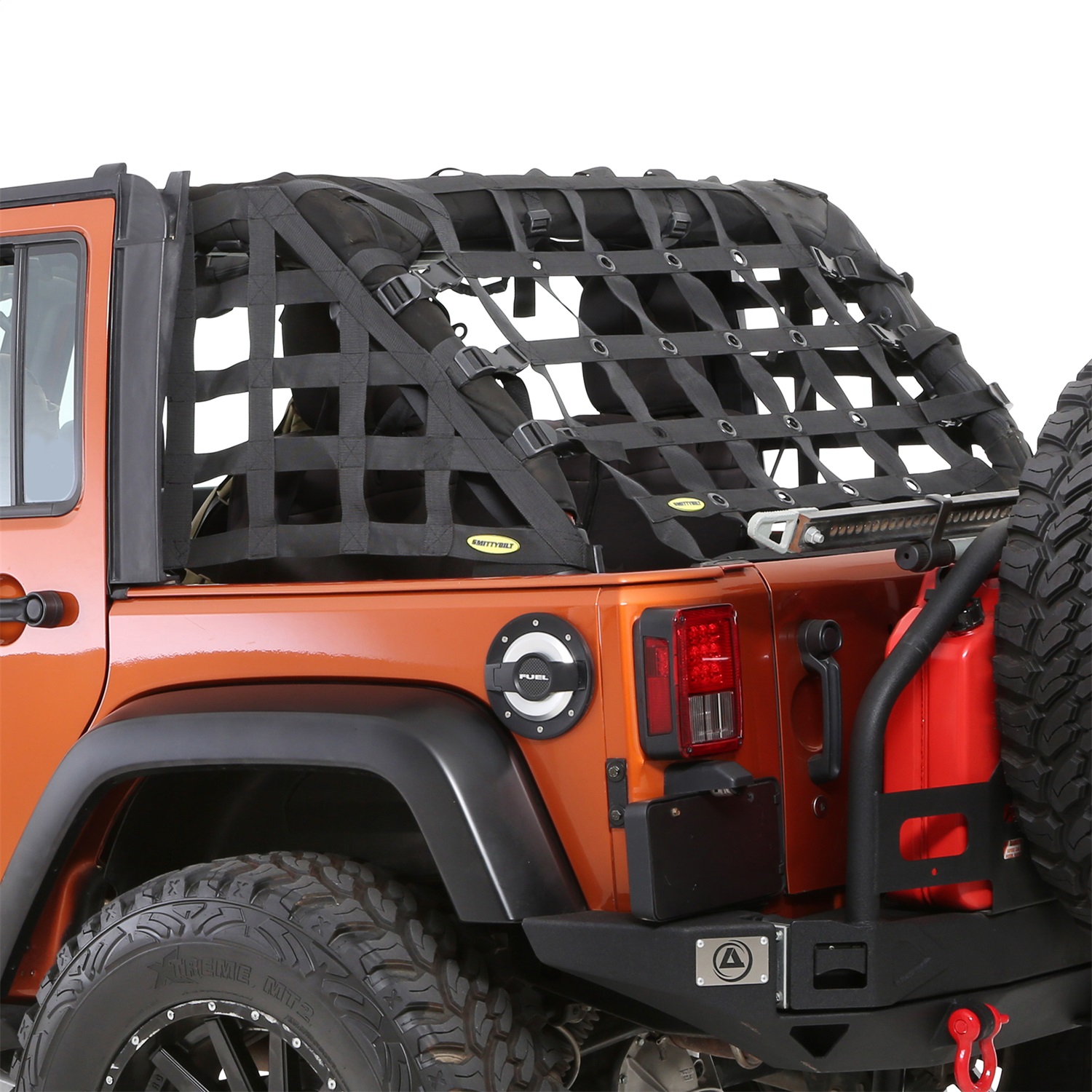 Smittybilt 581135ソフトトップC-RES 2 HDトレイルネットDIAブラック2インチWebSmittybilt 581135 Soft Top C-RES 2 HD TRAIL NET DIA BLA