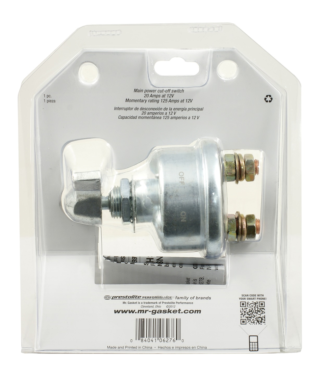 Mr Gasket 6276 Master Disconnect Switch 6276 Tint World