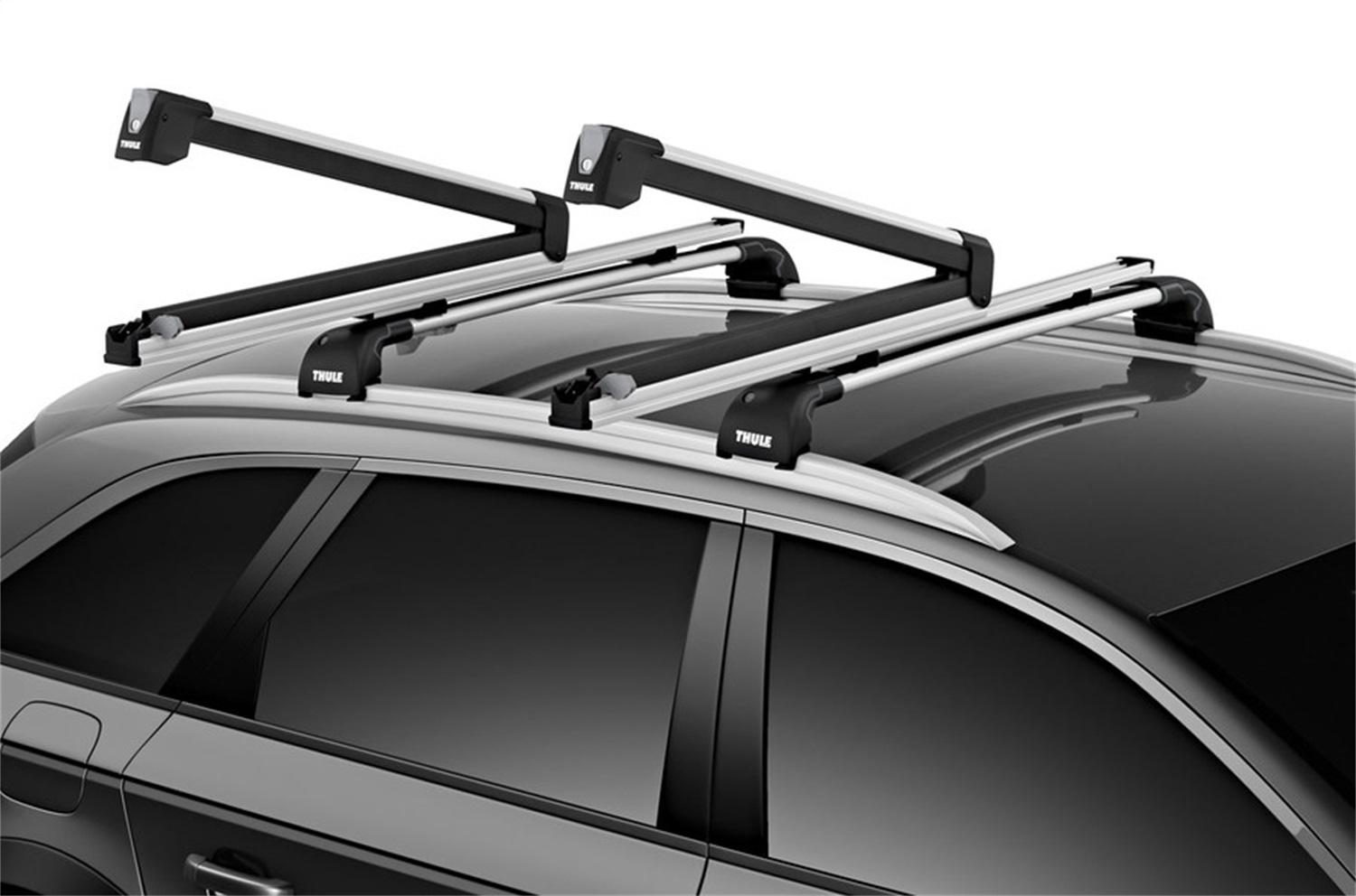 Thule 7325 SnowPack Extender Roof Mount Ski/Snowboard Carrier 7325