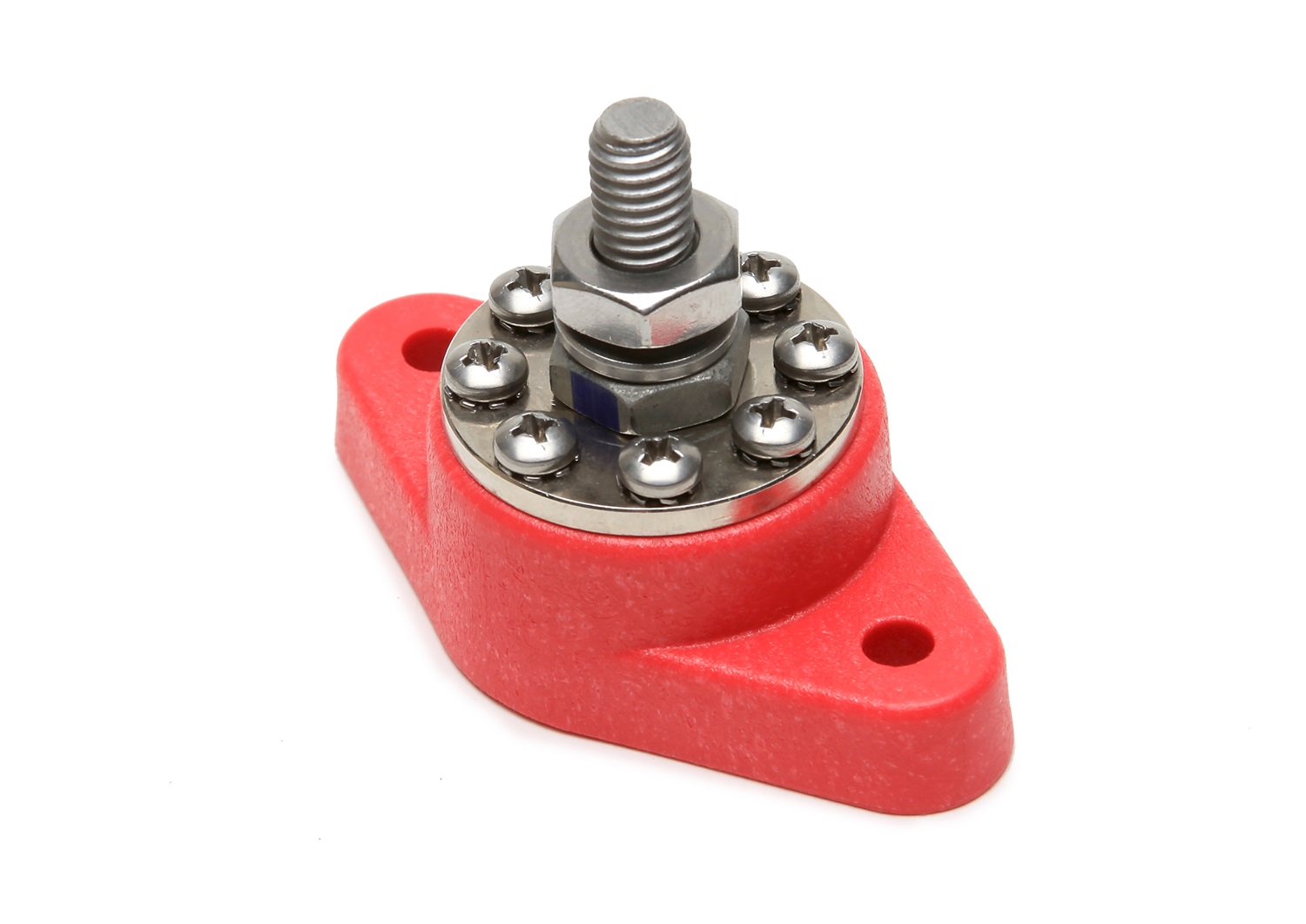 Painless Performance 8-Point Distribution Block (Red) 80114 Painless Performance 8-Point Distribution Block (Red) 80114
