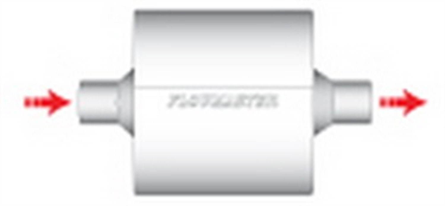 Flowmaster 10 Series™ Delta Force Race Muffler - Tint World