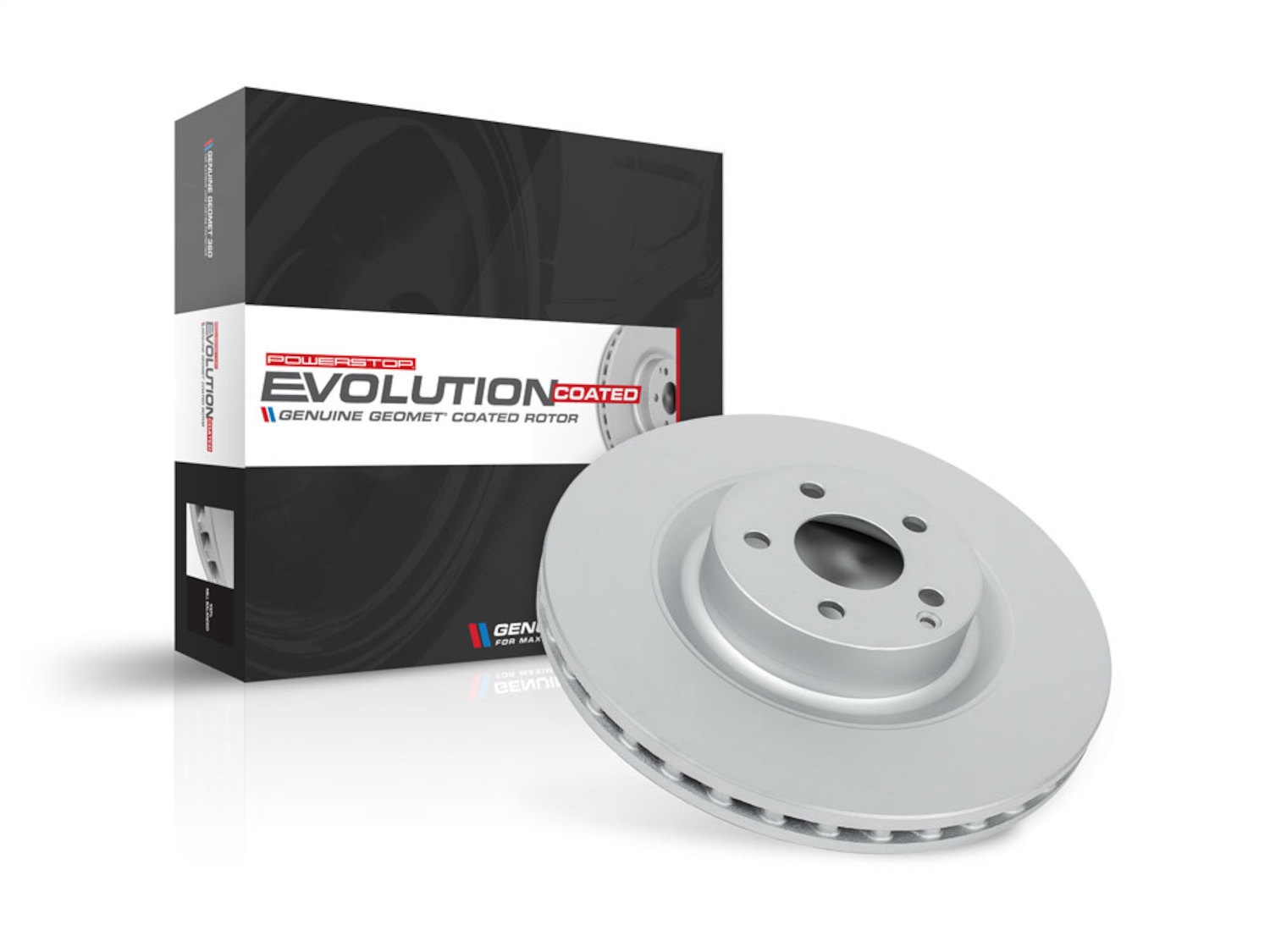Disc Brake Rotor-Front Genuine Geomet Coated Rotor Front Power Stop JBR1303EVC Disc Brake Rotor-Front Genuine Geomet Coated Rotor Front Power Stop JBR1303EVC