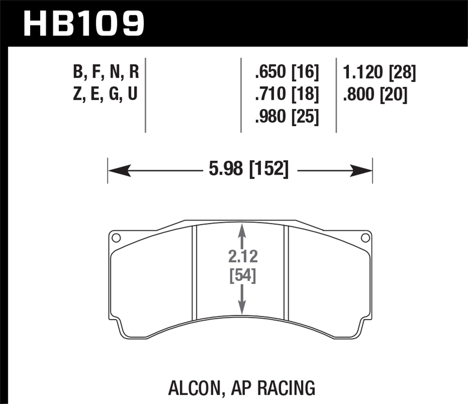 Hawk Performance HPS 5.0 Disc Brake Pad - Tint World